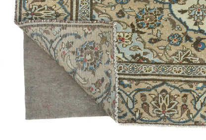 Hand-Knotted Semi-Antique Oriental Rug Muted