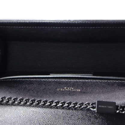 Saint Laurent Classic Monogram Crossbody Bag Grainy Leather Small