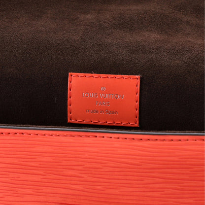 Louis Vuitton Cluny Top Handle Bag Epi Leather Mm