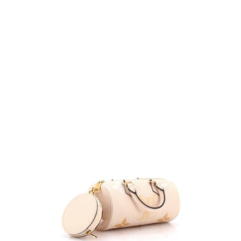 Louis Vuitton Papillon Handbag By The Pool Monogram Empreinte Giant Bb