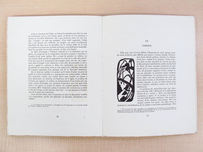 Kandinsky Wassily "Du Spirituel Dans L'Art" Rare Book With 1 Original Woodcut