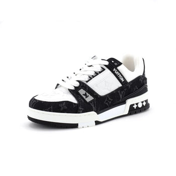 Louis Vuitton Men'S Lv Trainer Sneakers Monogram Empreinte Leather And Monogram