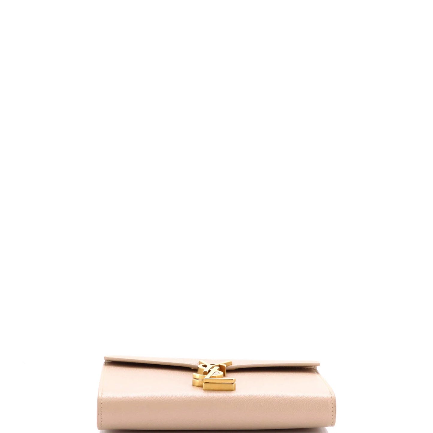 Saint Laurent Cassandra Chain Shoulder Bag Leather Small