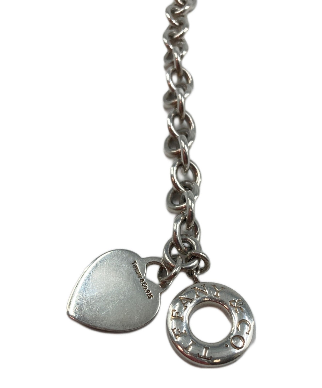 Tiffany & Co. Heart Tag Toggle Choker Necklace
