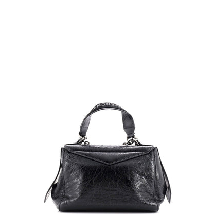Givenchy Id Flap Bag Crinkled Glazed Leather Small