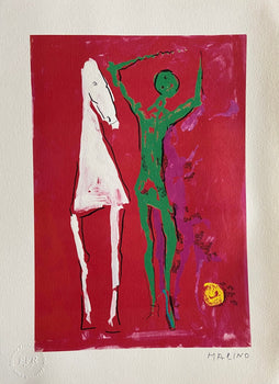 Marino Marini Lithograph Coa Numbered Limited