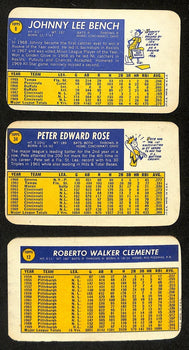1970 Topps Super Baseball Complete Set (1-42) Clemente Aaron Mays Bench 197383