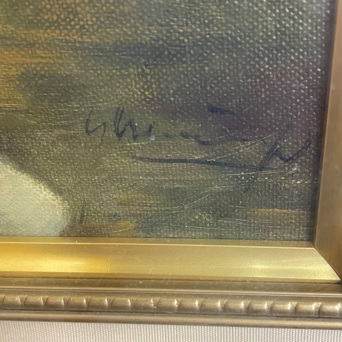 Helmut Breuninger Original Oil Painting On Canvas Signed Framed - Ballerina