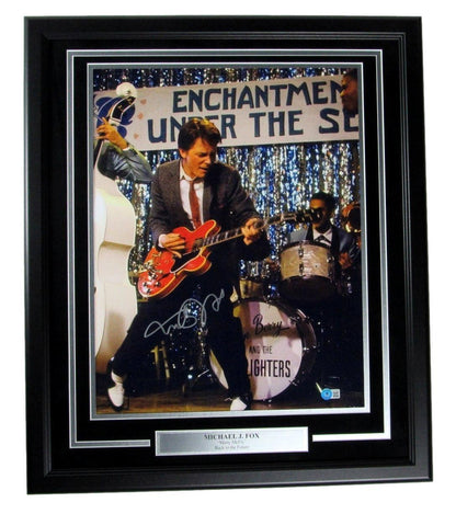 Michael J Fox "Back To The Future" Signed/Auto