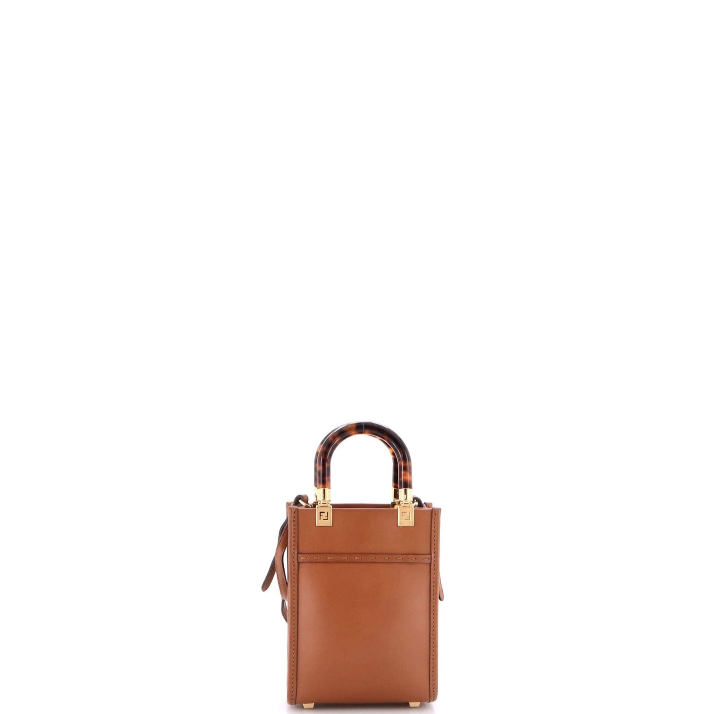 Fendi Sunshine Shopper Tote Leather Mini
