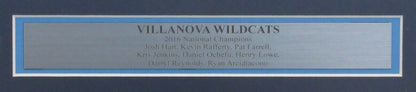2016 Ncaa Champions Villanova Multi-Signed 16X20 Photo Framed Jsa 147601