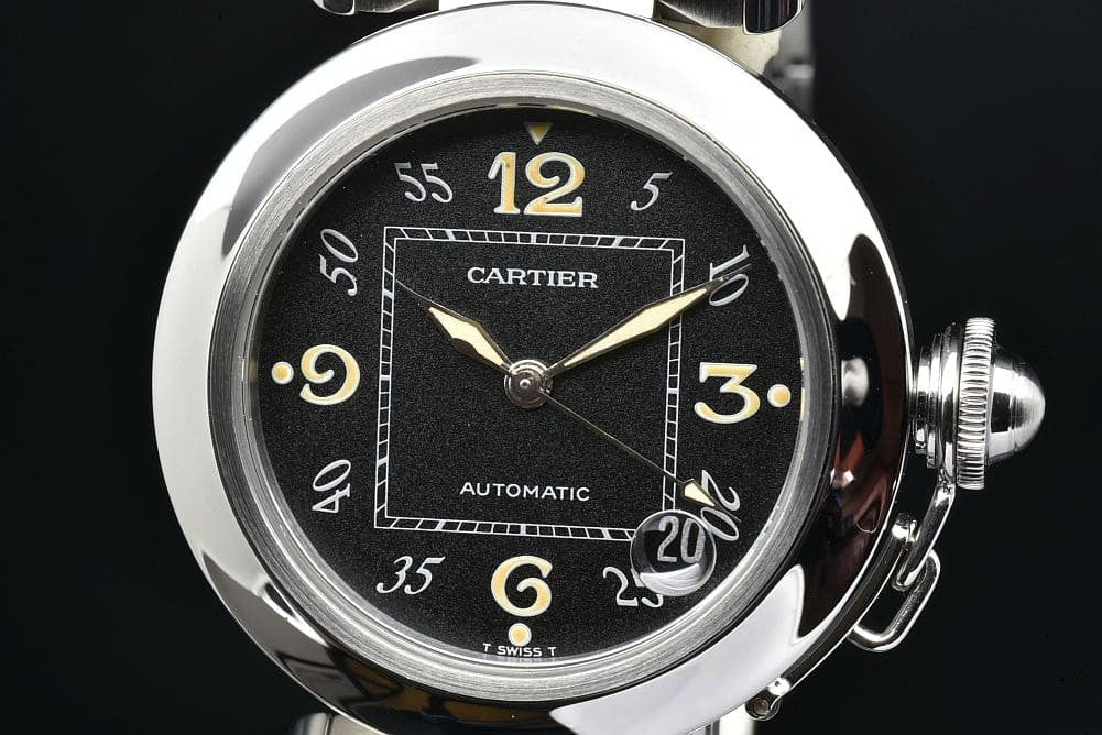 Cartier Pasha C Date Black Chic 2324 Boys W31043M7