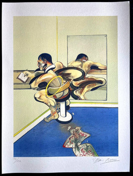 Francis Bacon Lithograph Coa Signed Pen Numbered Pencil Limited 275Ex