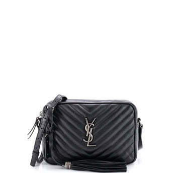 Small Saint Laurent Lou Camera Bag Matelasse Chevron Leather