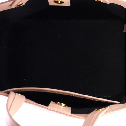 Tom Ford T Screw Tote Canvas With Leather Mini