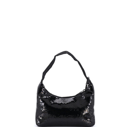 Mini Prada Re-Edition 2000 Hobo Sequins