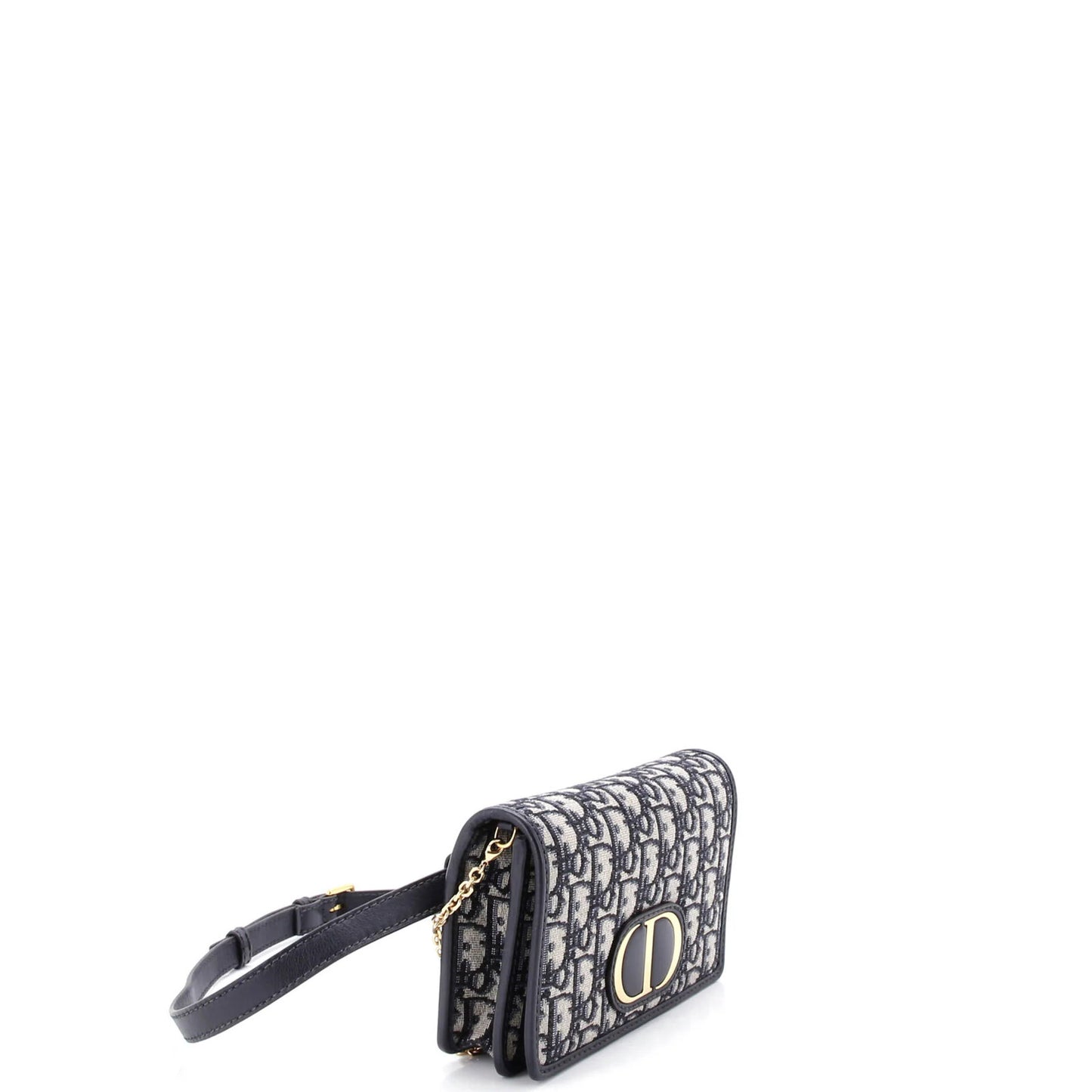 Christian Dior 30 Montaigne 2-In-1 Pouch Oblique Canvas