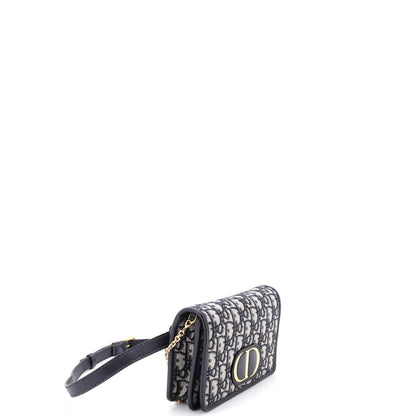 Christian Dior 30 Montaigne 2-In-1 Pouch Oblique Canvas