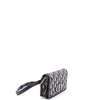 Christian Dior 30 Montaigne 2-In-1 Pouch Oblique Canvas
