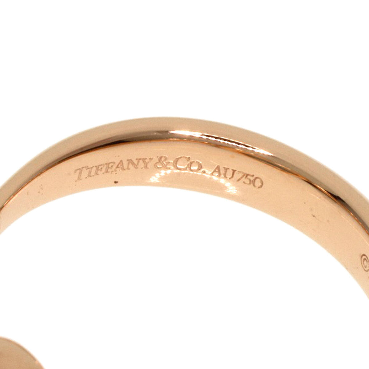 Tiffany&Co.   Ring Open Heart K18 Pink Gold