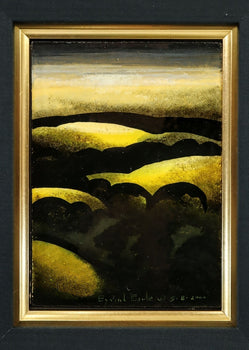 2000 Eyvind Earle Original Painting Oil on panel 