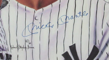 Mickey Mantle Hof Signed 16X20 Photo New York