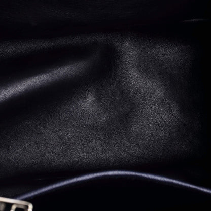 Prada Double Zip Lux Tote Striped Saffiano Leather Small