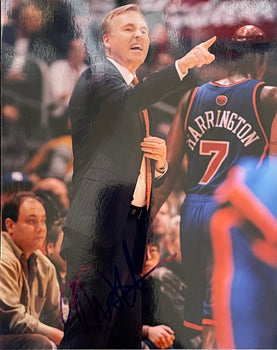 Mike D'Antoni Autographed Basketball 8X10 Photo