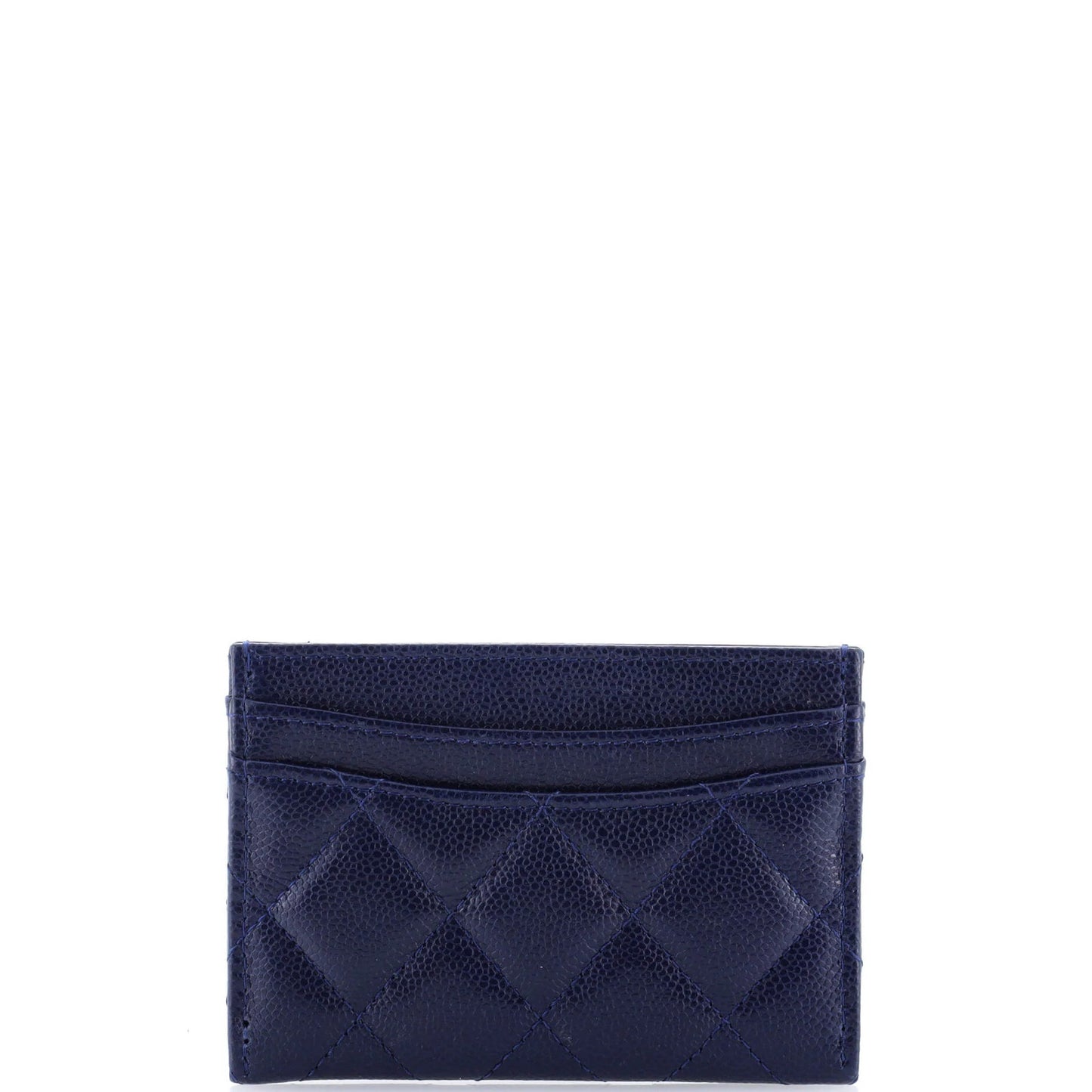 Chanel Classic Card Holder Quilted Caviar