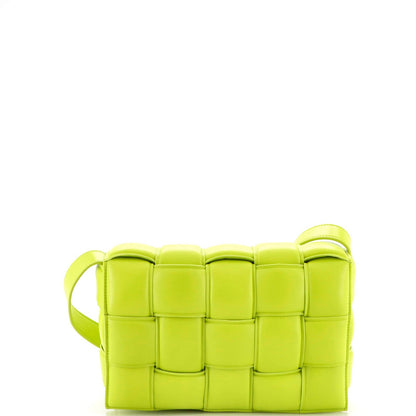 Bottega Veneta Cassette Crossbody Bag Padded Maxi Intrecciato Leather