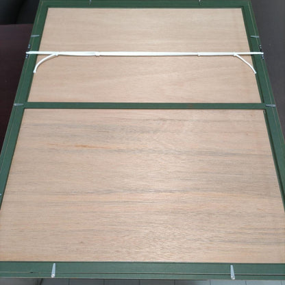 Framed Andre Cottavoz Roses On a Blue Background Lithograph Signed ED 133/ 150