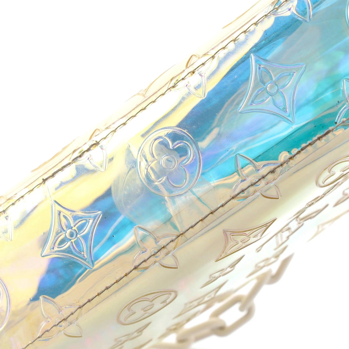 Louis Vuitton Pochette Volga Limited Edition Monogram Prism Pvc