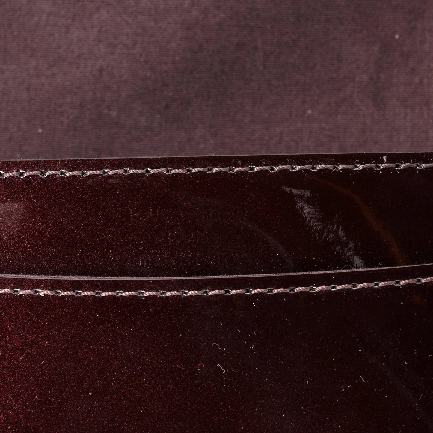 Louis Vuitton Chain Louise Clutch Patent Pm