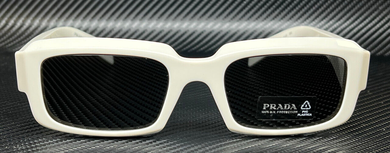 Prada Pr 27Zs 17K08Z White Talc Dark Grey Men'S