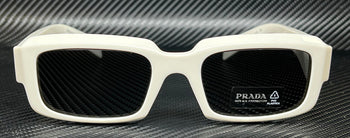 Prada Pr 27Zs 17K08Z White Talc Dark Grey Men'S