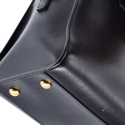 Saint Laurent Monogram Cabas Leather Small