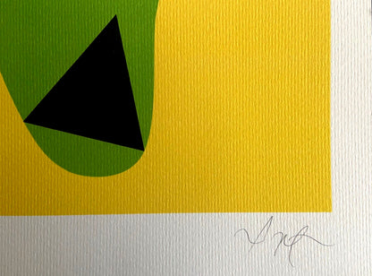 Jean Hans Arp Lithograph Coa Signed Op/Numbered In Pencil Crayon