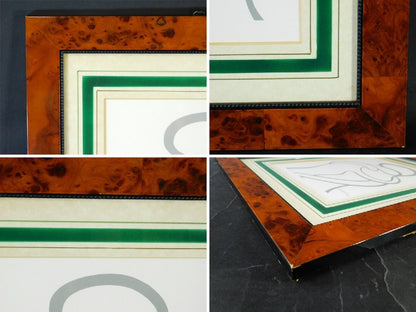 Amintore Fanfani Abbraccio (1989) Signed Lithograph Xxviii/Xxx  Framed Italia