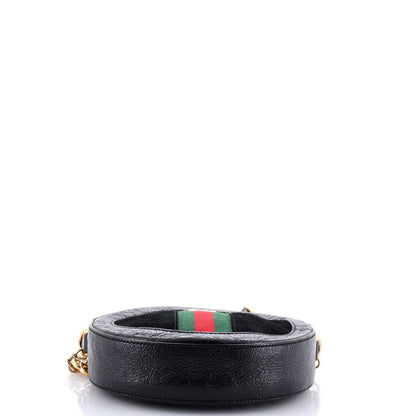 Gucci Ophidia Round Shoulder Bag Suede Mini
