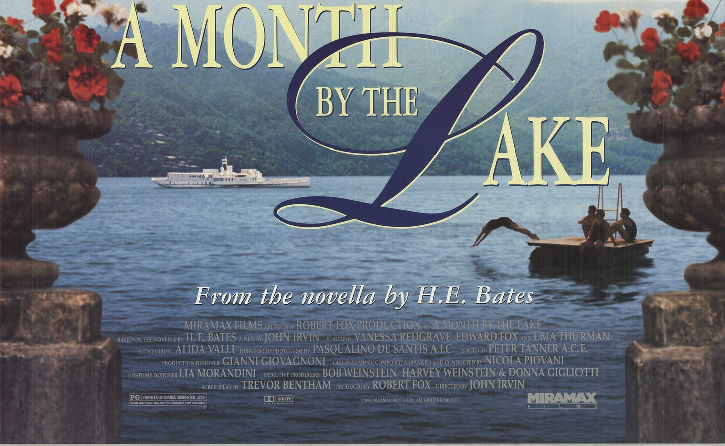 Artist Unknown A Month By The Lake " Offset Lithograph