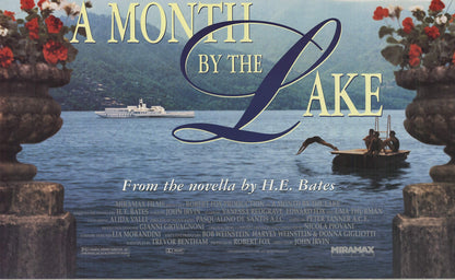 Artist Unknown A Month By The Lake " Offset Lithograph