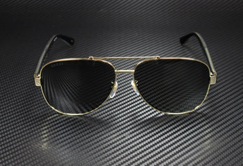 Gucci Gg0528S 006 Aviator Gold Black Grey Men'S