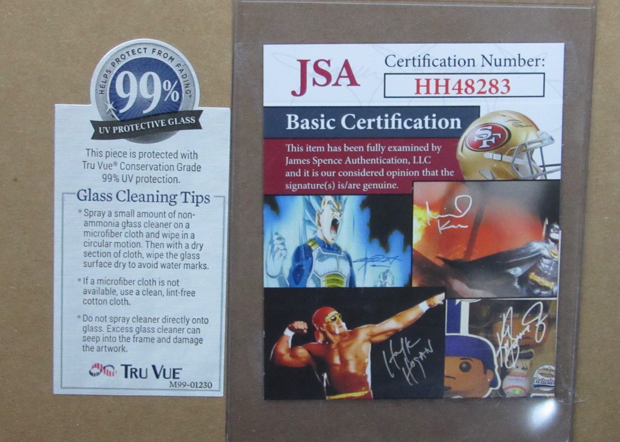 John Madden Hof Raiders Collage 8X10 S Signed 3X5