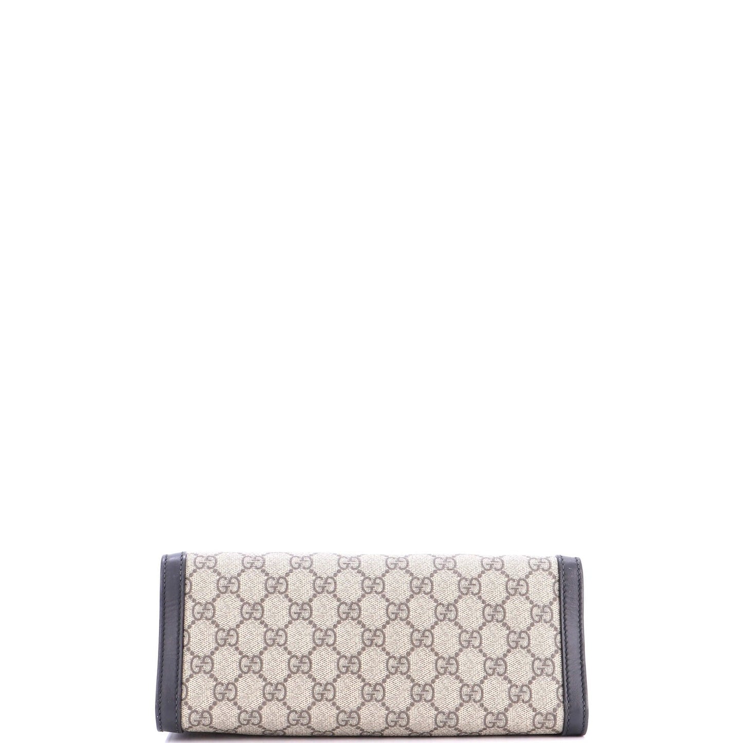 Gucci Padlock Chain Tote Gg Coated Canvas With Leather Small