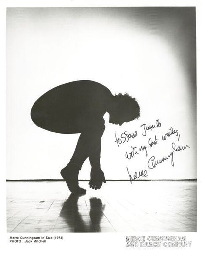 Merce Cunningham Signed Photo Print By Jack Mitchell 10 X 8 Inches