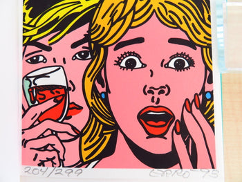 Erro Easy Is Interesting 1St Ed. 1993 Limited 299 Signed Lithograph No. 204/299