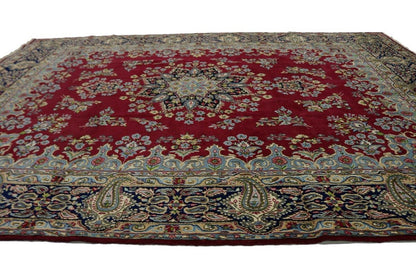 One-Of-A-Kind Vintage Handmade Oriental Rug