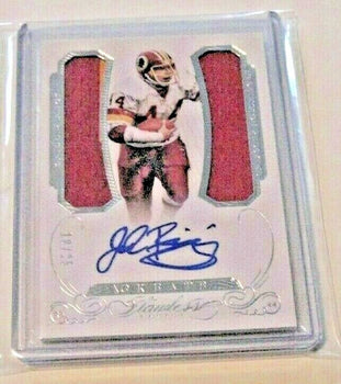 John Riggins 2015 Flawless Greats Game Used Dual
