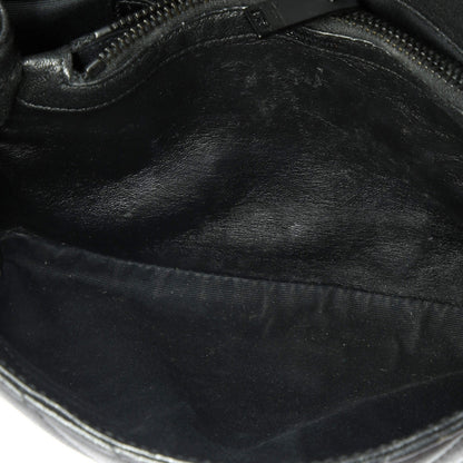 Saint Laurent Classic Monogram College Bag Matelasse Chevron Leather Medium