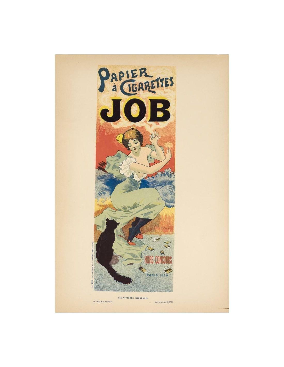 Georges Meunier Original Vintage Poster Cigarette Job Affiches Illustrees 1896